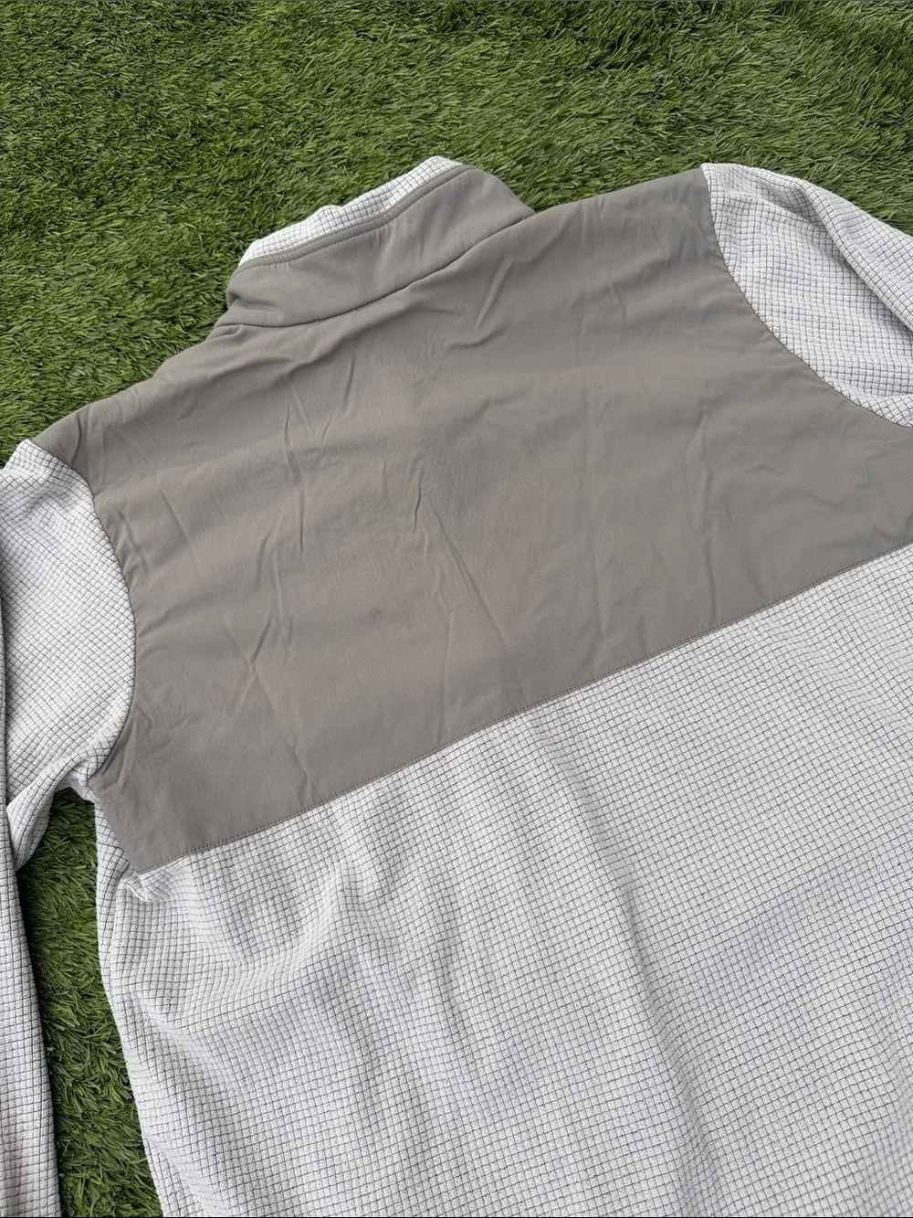 Outdoor ResearchTrail Mix Colorblock Quarter Zip pullover LARGE